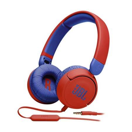 JBL JR310 KABLOLU KULAK ÜSTÜ ÇOCUK KULAKLIĞI - KIRMIZI